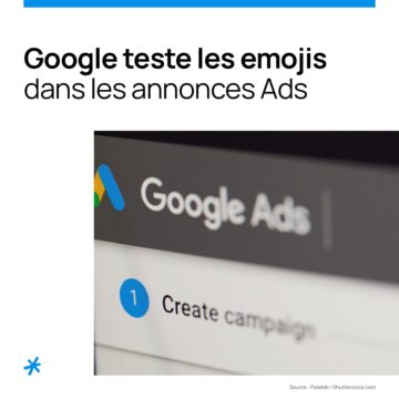 Google teste les emojis dans ces annonces Google ads